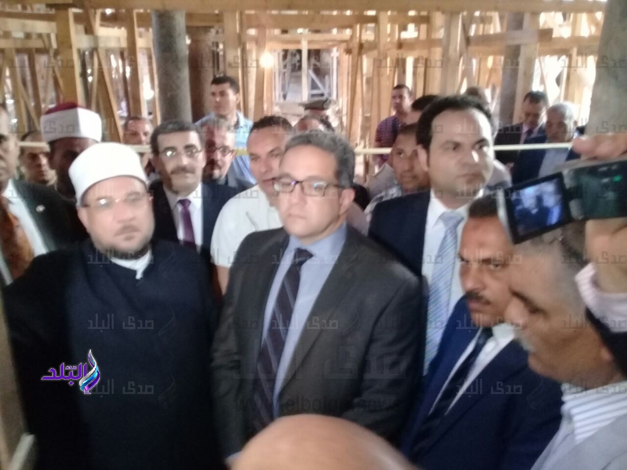 وزيري الأثار والأوقاف يفتتحان مسجد زغلول الأثري برشيد وزيري الأثار والأوقاف يفتتحان مسجد زغلول الأثري برشيد