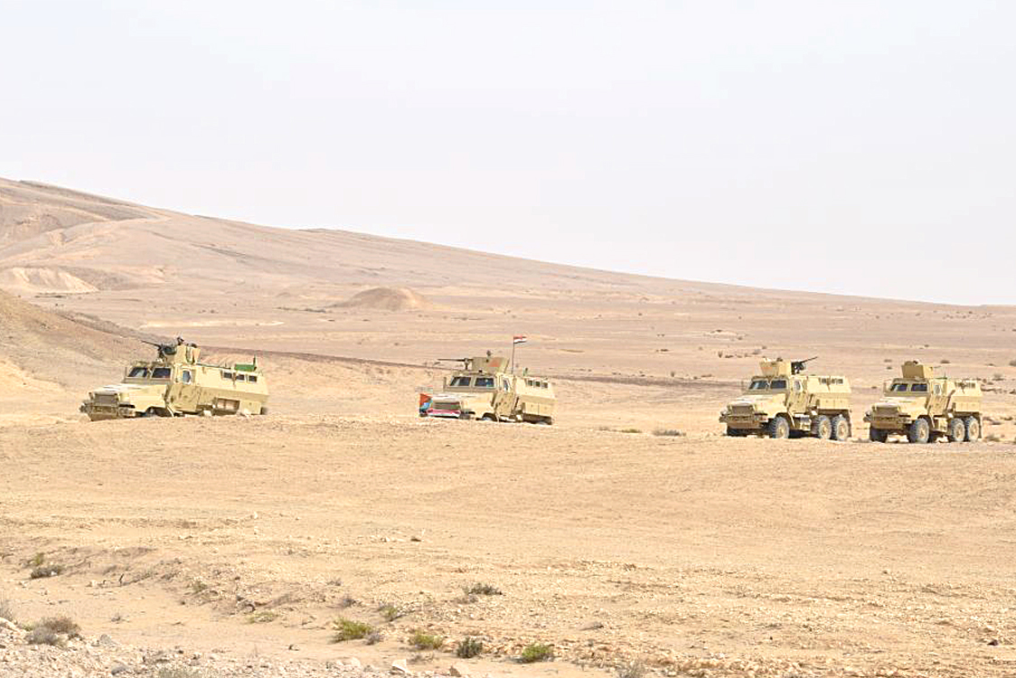 صورة للعملية العسكرية الشاملة سيناء 2018 - صورة أرشيفية