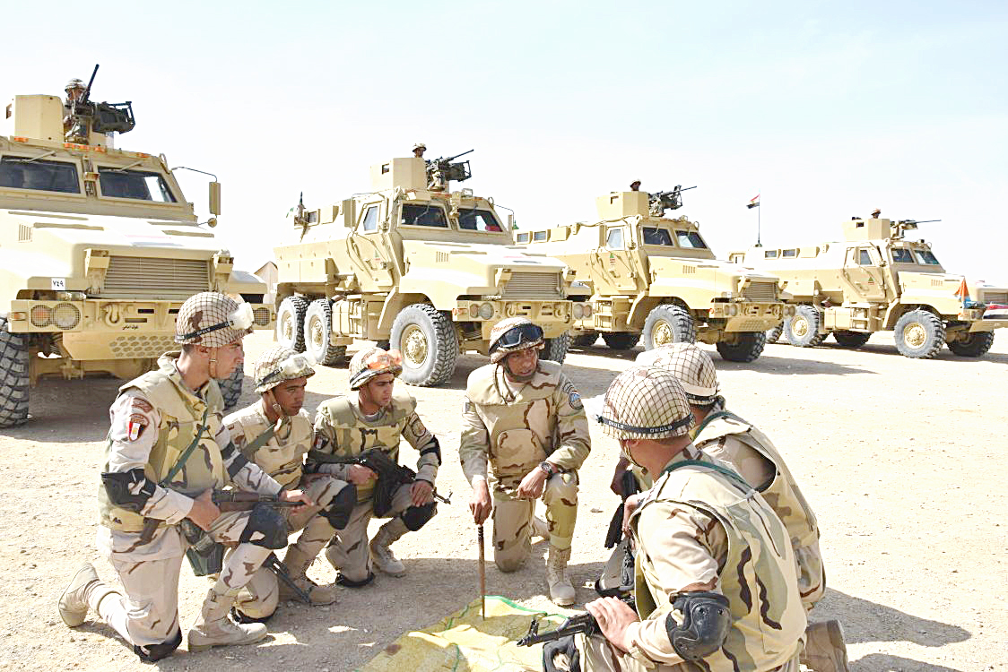 صورة للعملية العسكرية الشاملة سيناء 2018 - صورة أرشيفية