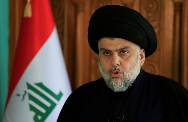 الزعيم الشيعي العراقي مقتدى الصدر الزعيم الشيعي العراقي مقتدى الصدر