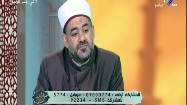 الشيخ خالد عمران أمين الفتوى بدار الإفتاء