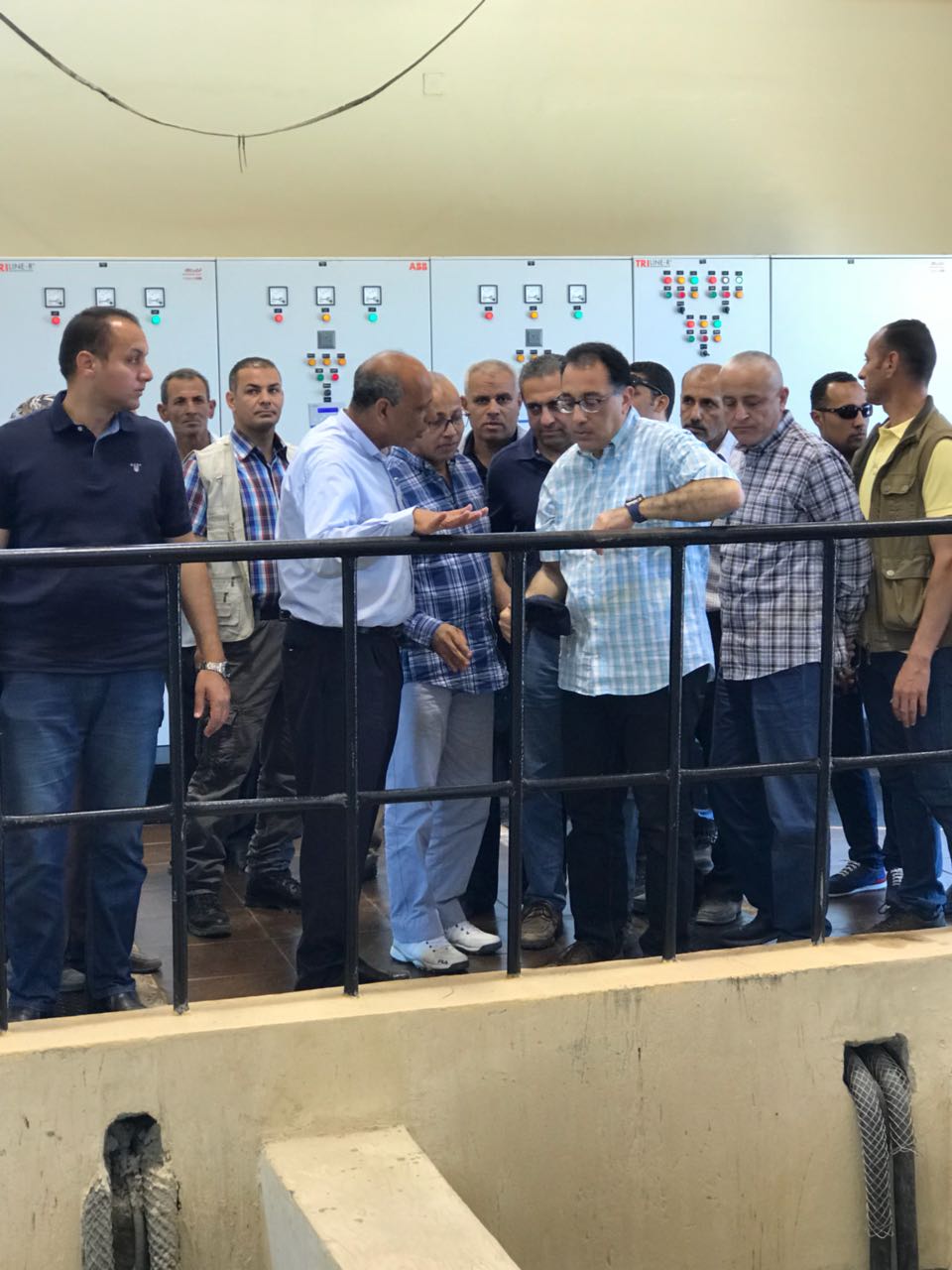 جانب من الزيارة