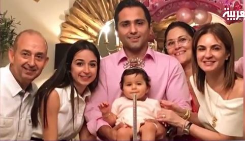 سحر نصر وأسرتها