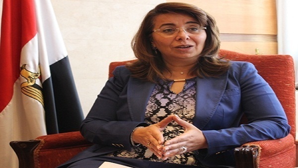 غادة والى وزيرة التضامن الاجتماعى