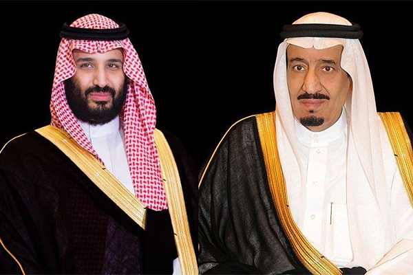 الملك سلمان وولي عهده