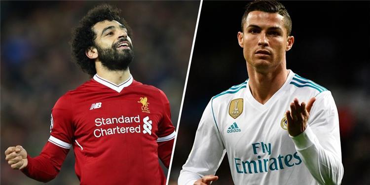 محمد صلاح ورونالدو 