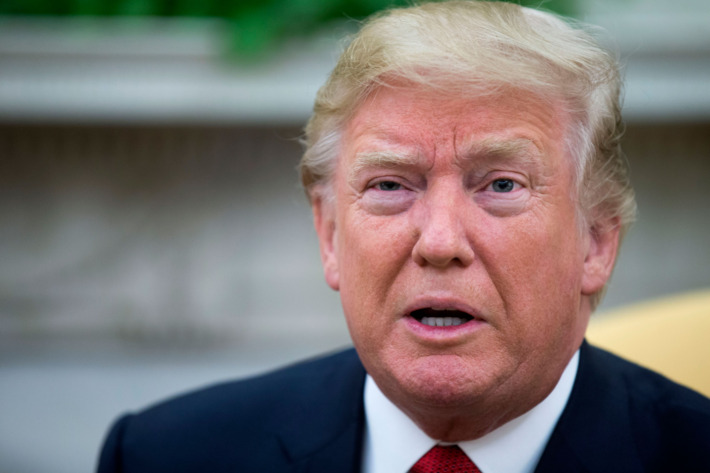 الرئيس الأمريكي دونالد ترامب 