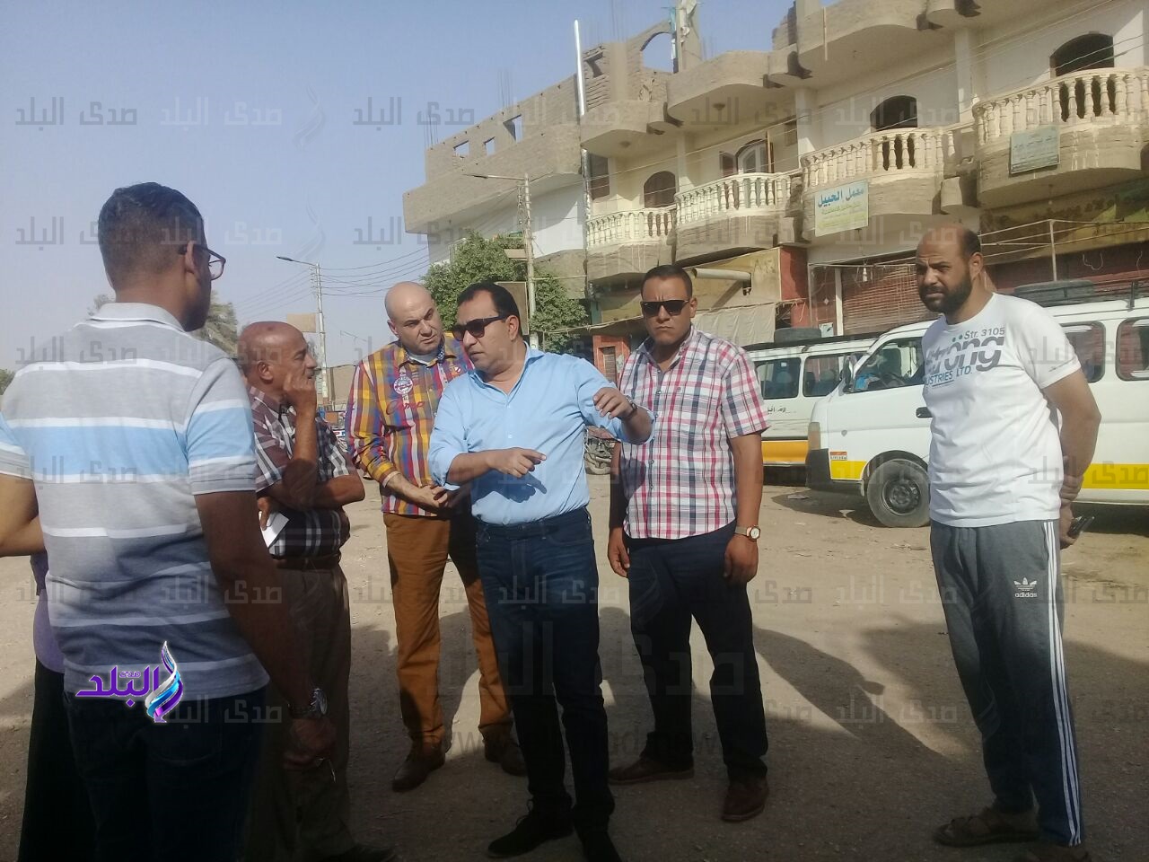 جولة تفقدية لمحافظ الاقصر فى البياضية جولة تفقدية لمحافظ الاقصر فى البياضية