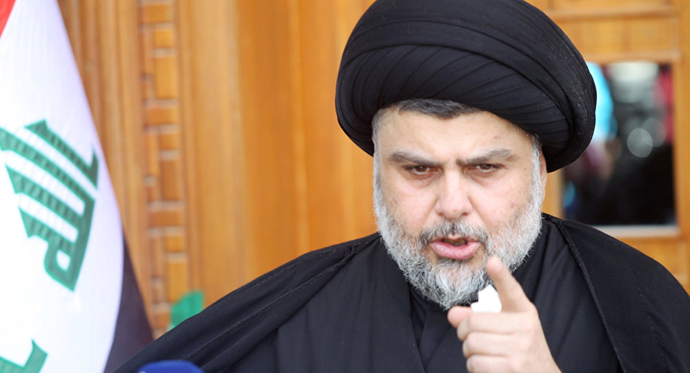 مقتدى الصدر زعيم التيار الصدري بالعراق مقتدى الصدر زعيم التيار الصدري بالعراق