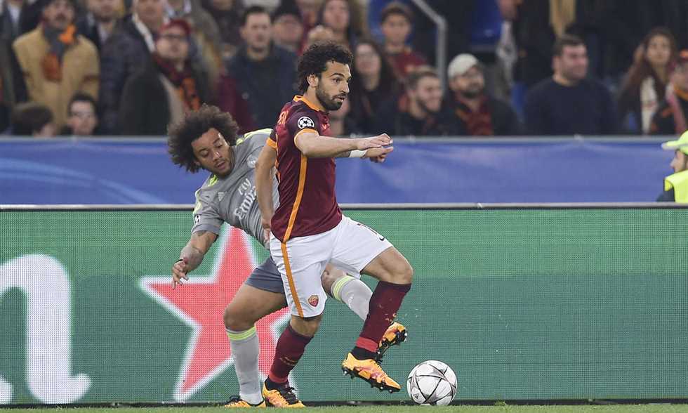 محمد صلاح ومارسيلو 