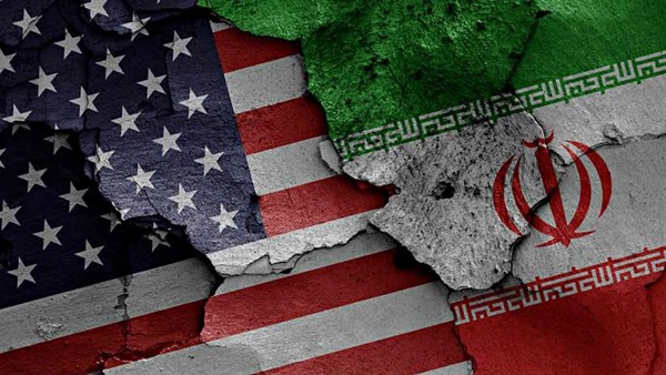 علما الولايات المتحدة وإيران علما الولايات المتحدة وإيران