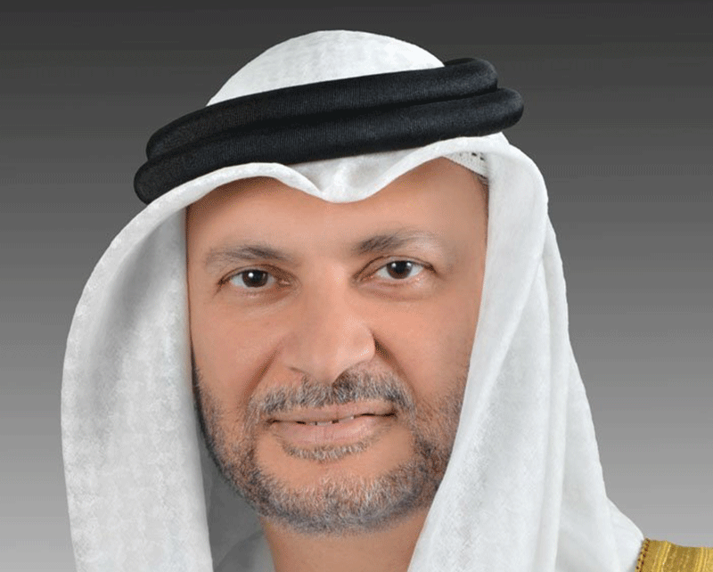 أنور قرقاش، وزير الدولة الإماراتي للشئون الخارجية 