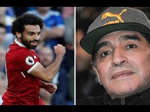 محمد صلاح ومارادونا محمد صلاح ومارادونا