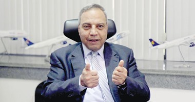 صفوت مسلم رئيس مجلس إدارة الشركة القابضة لمصر للطيران صفوت مسلم رئيس مجلس إدارة الشركة القابضة لمصر للطيران
