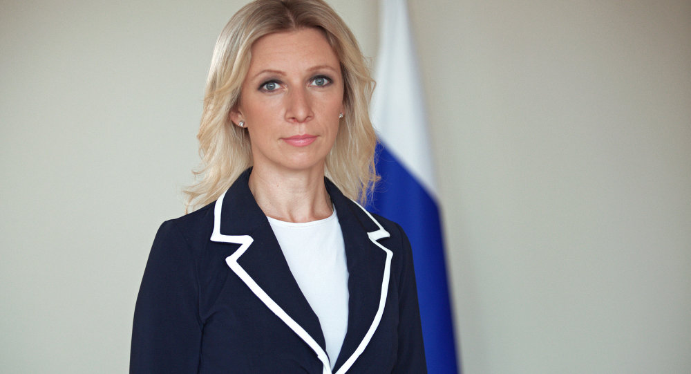 المتحدثة باسم وزارة الخارجية الروسية ماريا زاخاروفا