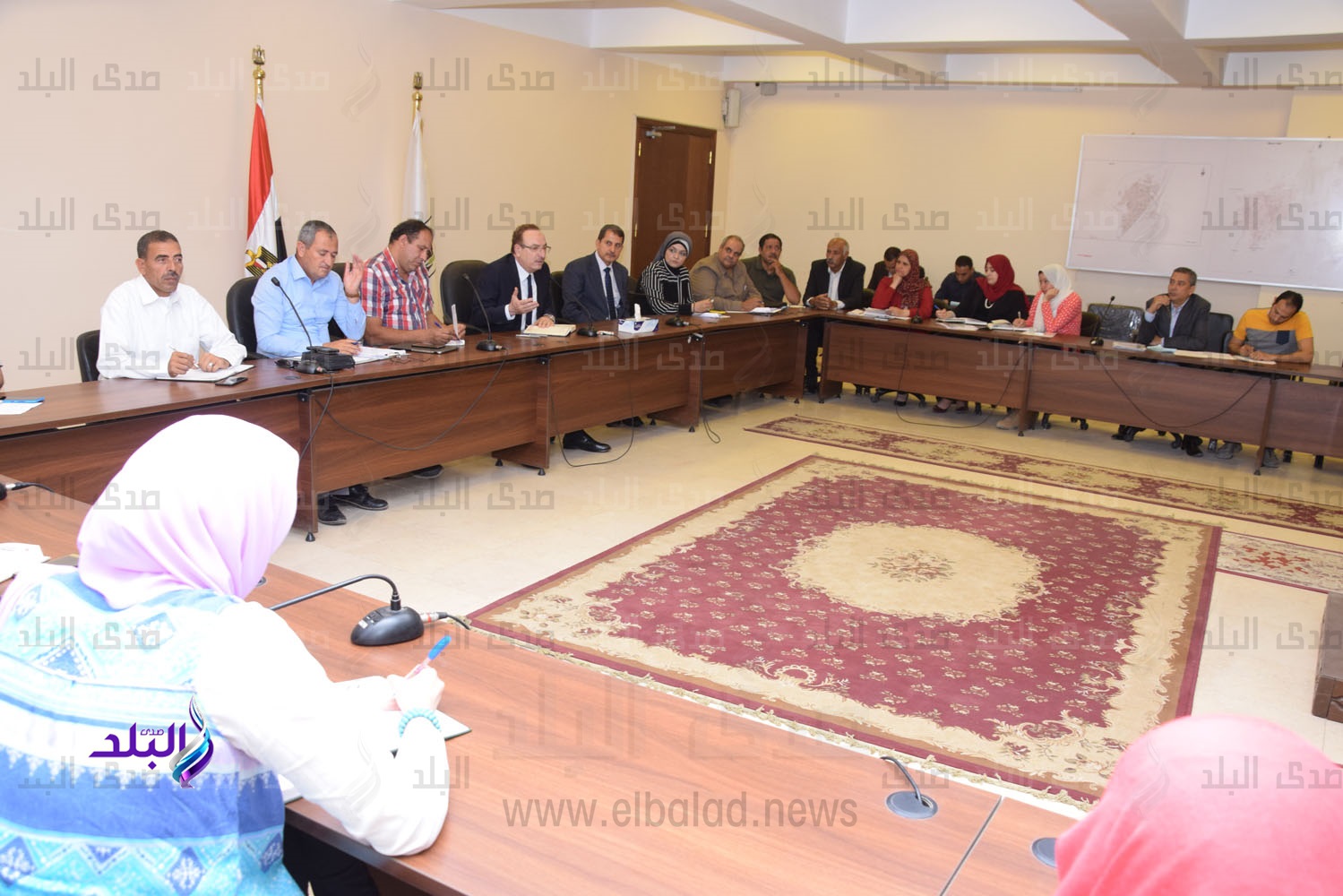 اجتماع محافظ بني سويف