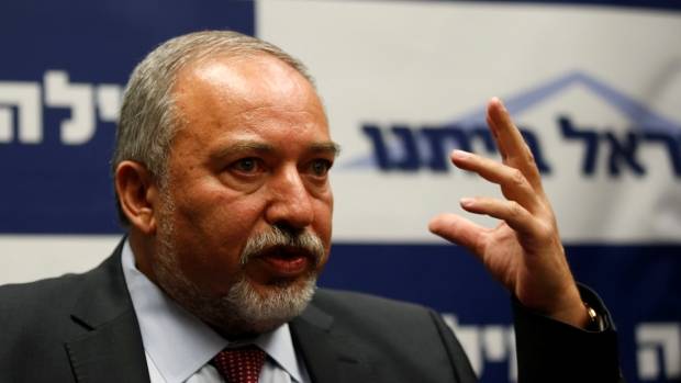 أفيجدور ليبرمان وزير دفاع جيش الاحتلال