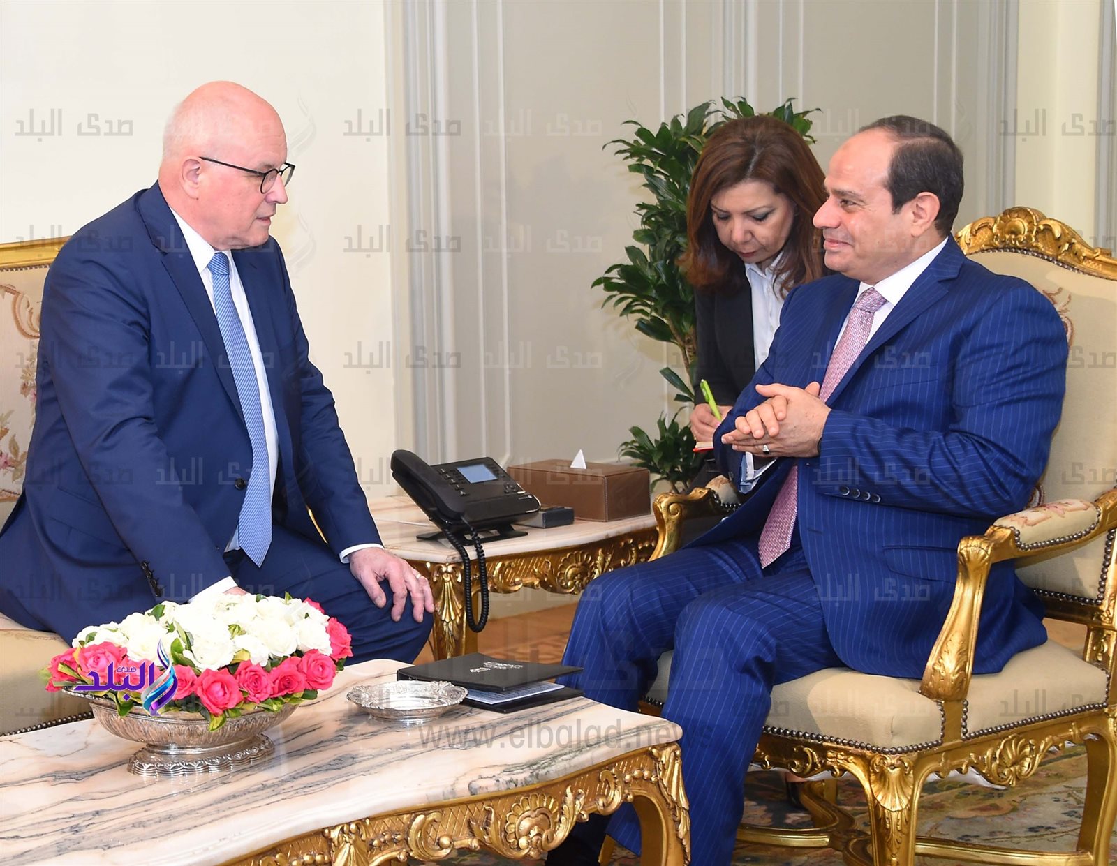 الرئيس السيسى خلال لقائة زعيم الأغلبية البرلمانية الرئيس السيسى خلال لقائة زعيم الأغلبية البرلمانية