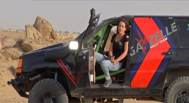 أول متسابقة «رالي سيارات» في مصر