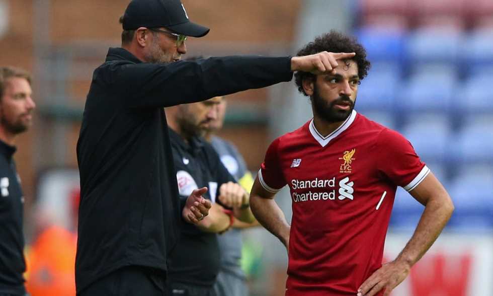 محمد صلاح ويورجن كلوب