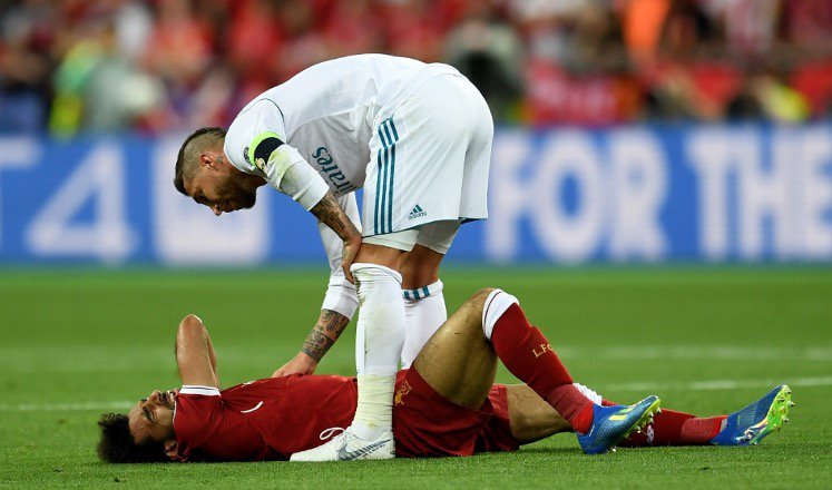 اصابة محمد صلاح اصابة محمد صلاح