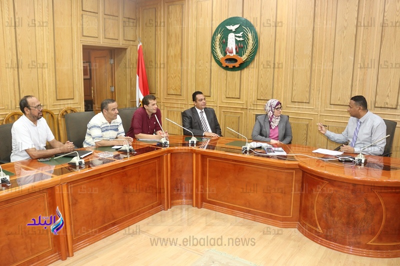 اجتماع سكرتير عام المنوفية