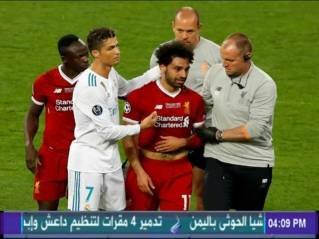 محمد صلاح ورونالدو 