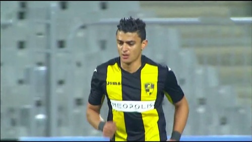 عمر السعيد مهاجم فريق وادي دجلة عمر السعيد مهاجم فريق وادي دجلة