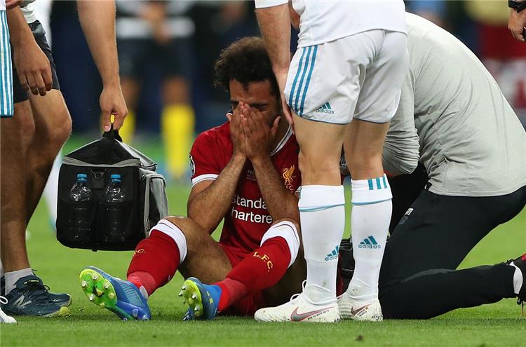إصابة محمد صلاح إصابة محمد صلاح