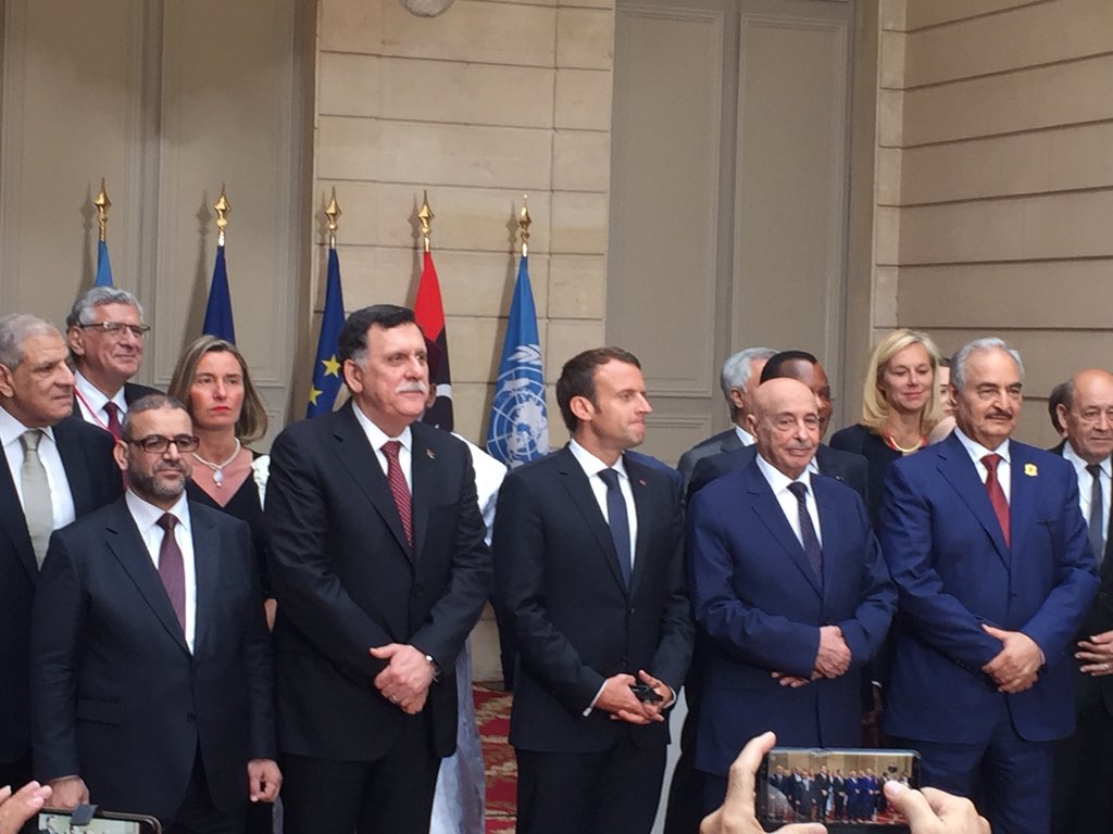 مؤتمر باريس حول الأزمة الليبية مؤتمر باريس حول الأزمة الليبية