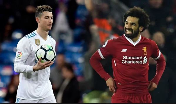 محمد صلاح وكريستيانو رونالدو 