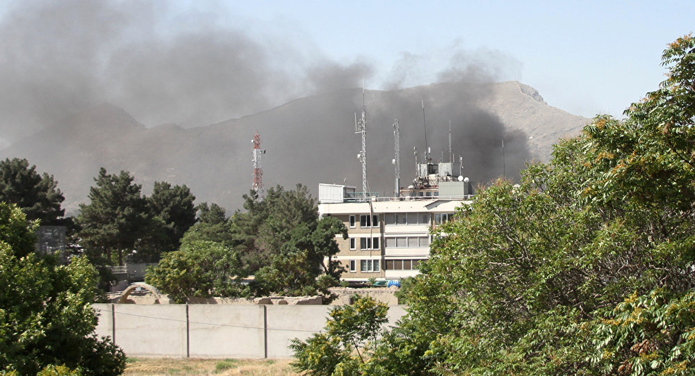 انفجار بالقرب من وزارة الداخلية الافغانية 