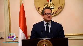 الدكتور خالد العناني وزير الأثار