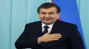 الرئيس الأوزبكي شوكت ميرزييف الرئيس الأوزبكي شوكت ميرزييف