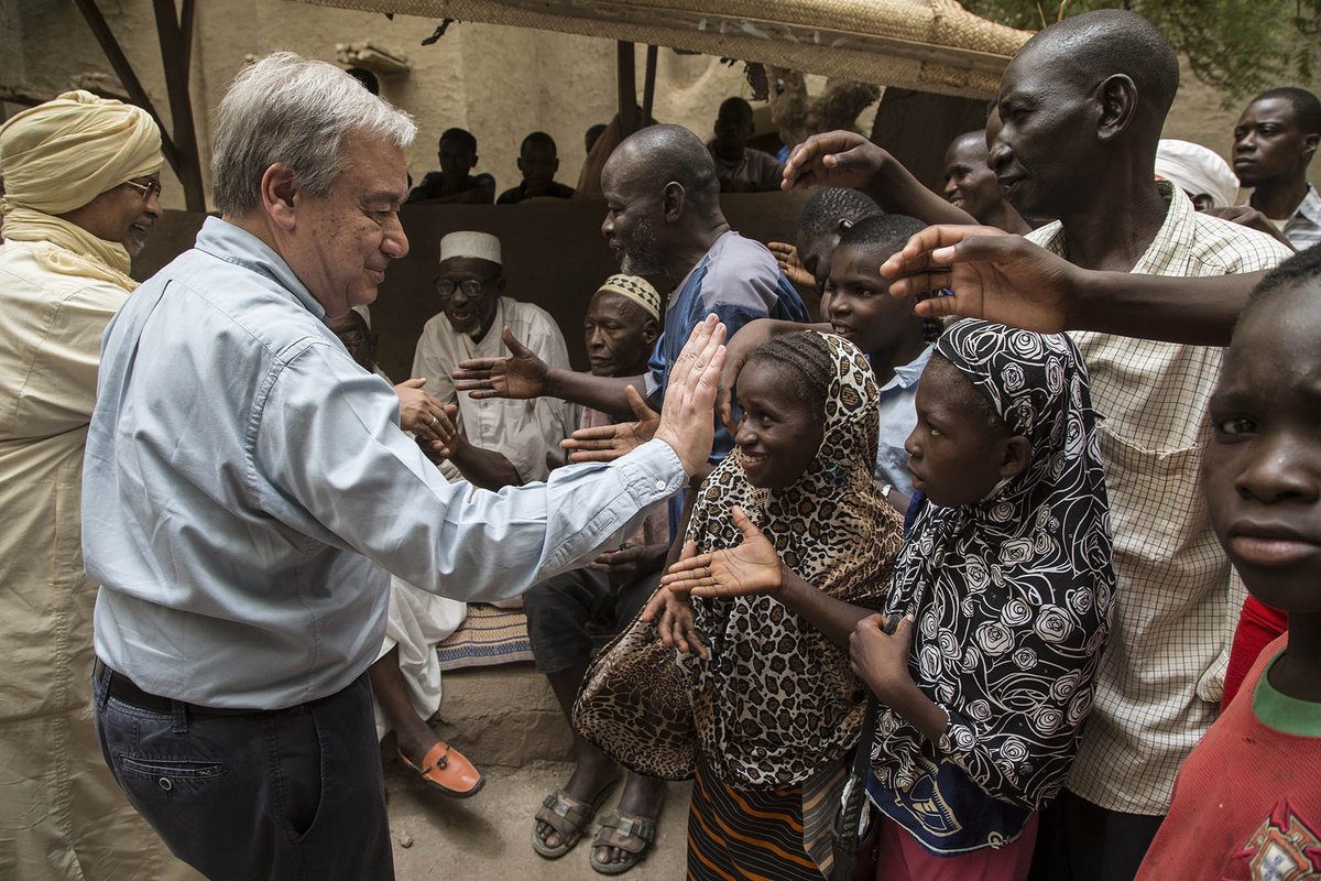 الأمين العام للأمم المتحدة أنطونيو جوتيريش