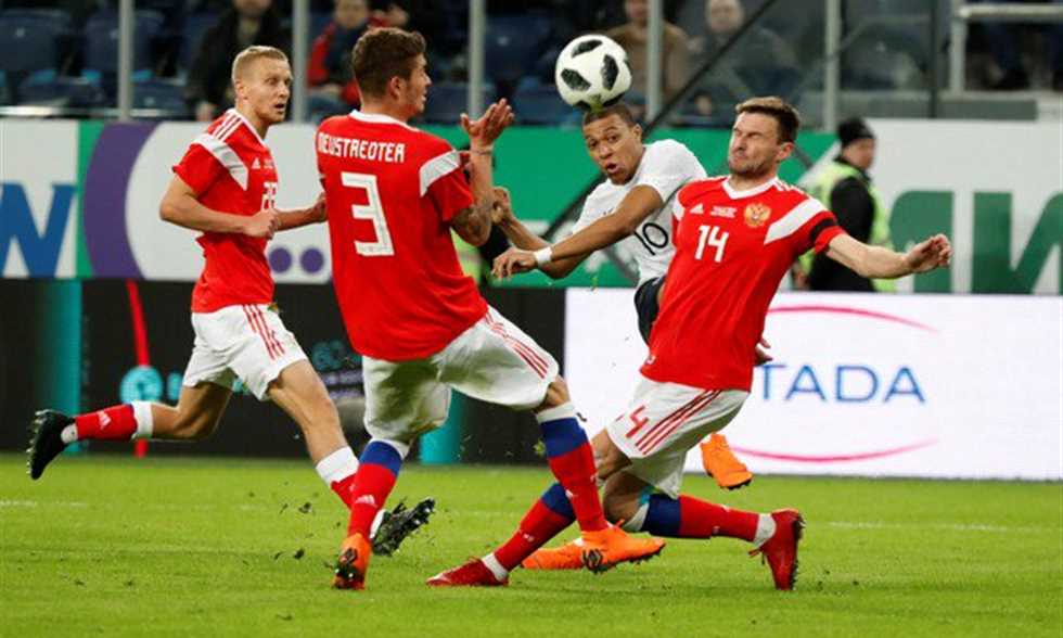 مباراة النمسا وروسيا الودية