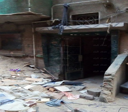 انهيار منزل الفيوم على أسرة أثناء السحور