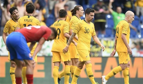 استراليا تكتسح التشيك برباعية استعدادا لمونديال روسيا