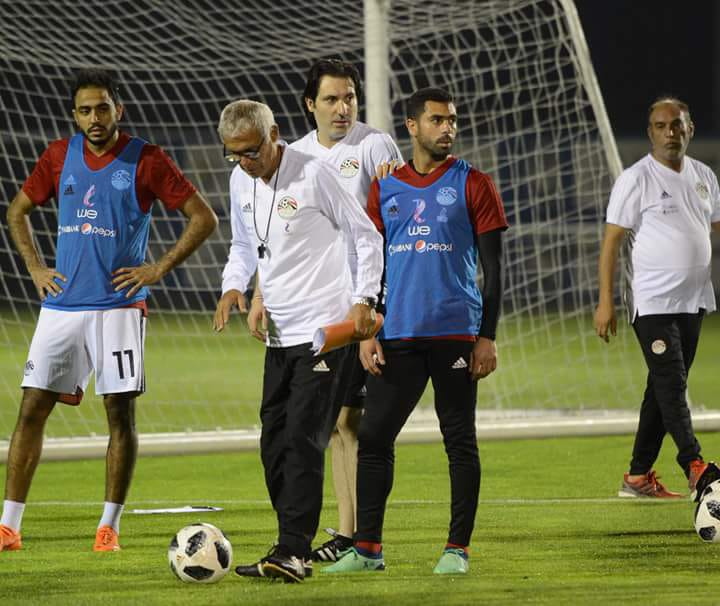 جزء من تدريبات المنتخب 