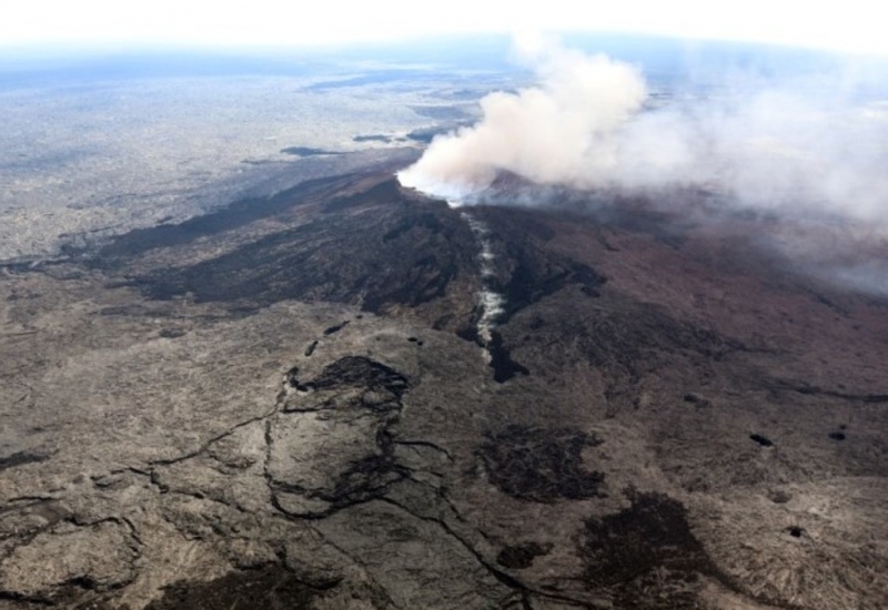 بركان هاواي يدخل في مرحلة الهدوء
