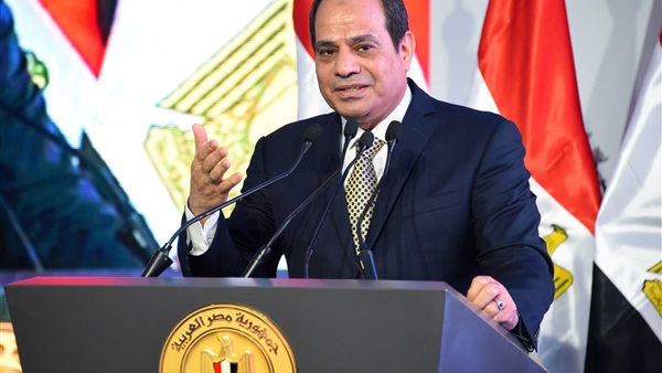 الرئيس "عبد الفتاح السيسى" الرئيس "عبد الفتاح السيسى"