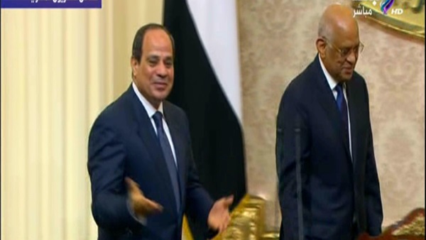 السيسى وعبد العال السيسى وعبد العال