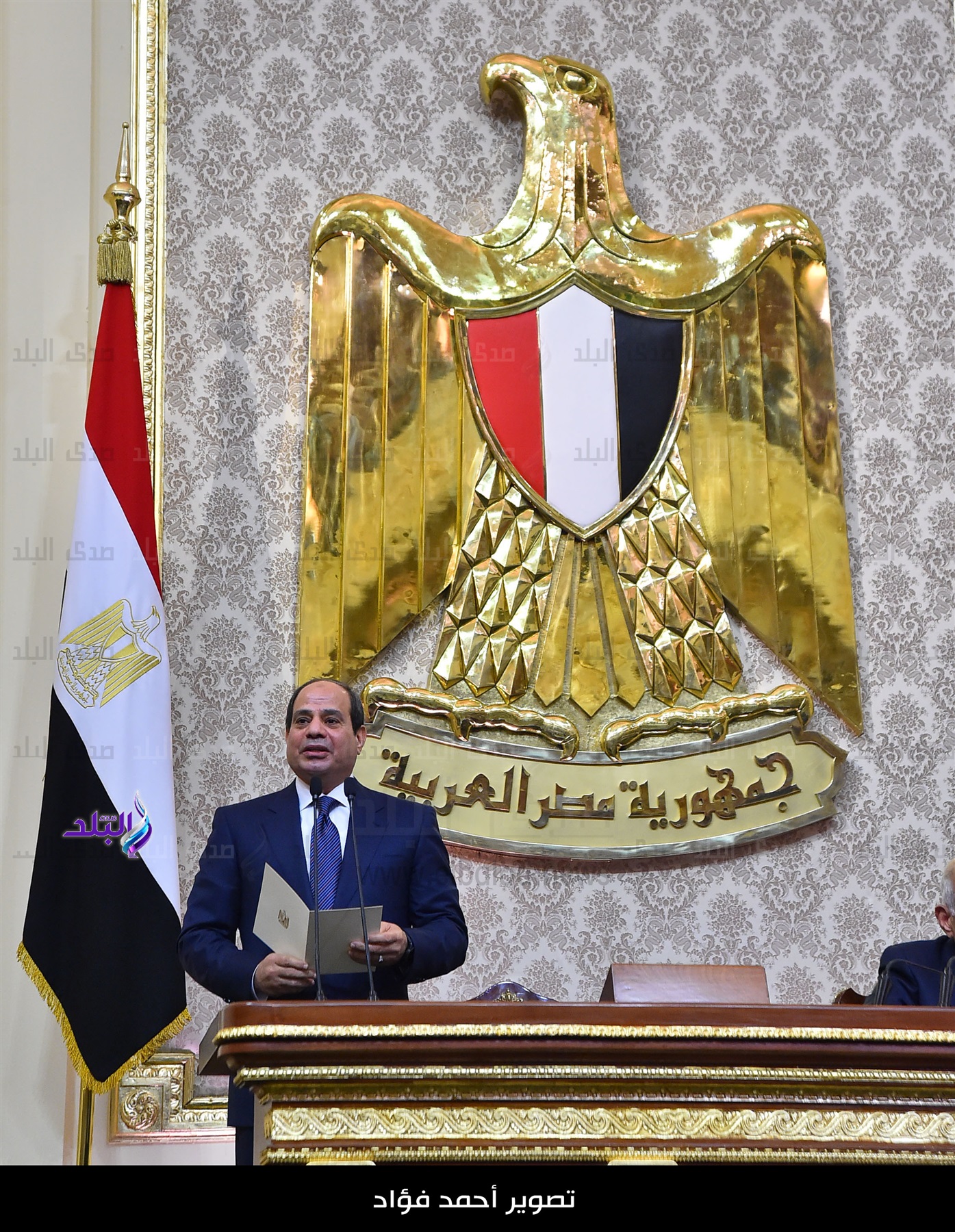 الرئيس السيسي خلال كلمته عقب تأدية اليمين الدستورية