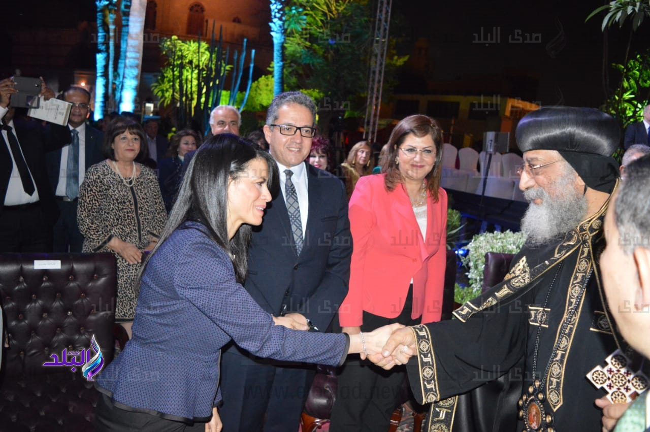 وزيرة السياحة خلال الاحتفالية