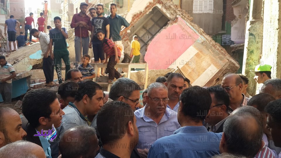 انهيار3 منازل بمغاغة