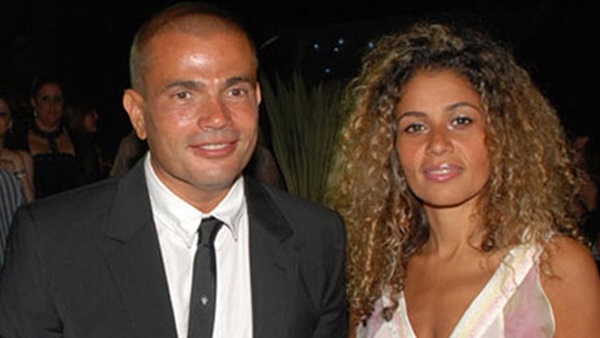 عمرو دياب وزوجته زينة عاشور