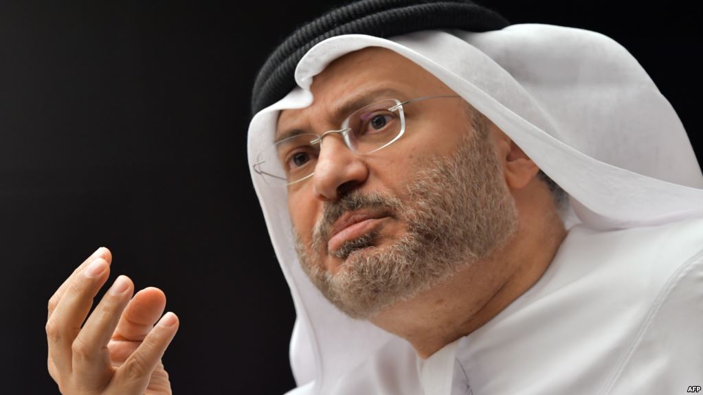 وزير الدولة الإماراتي للشئون الخارجية أنور قرقاش وزير الدولة الإماراتي للشئون الخارجية أنور قرقاش
