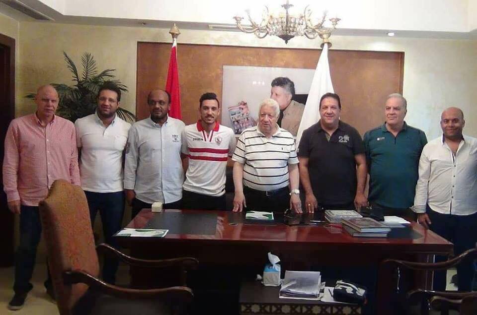 إبراهيم حسن أثناء تعاقده مع الزمالك إبراهيم حسن أثناء تعاقده مع الزمالك