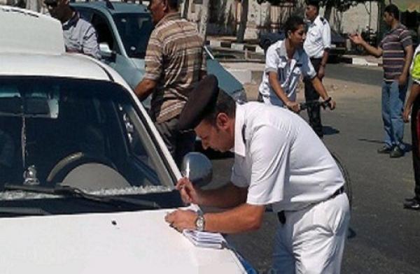 صورة أرشيفية - مخالفة مرورية
