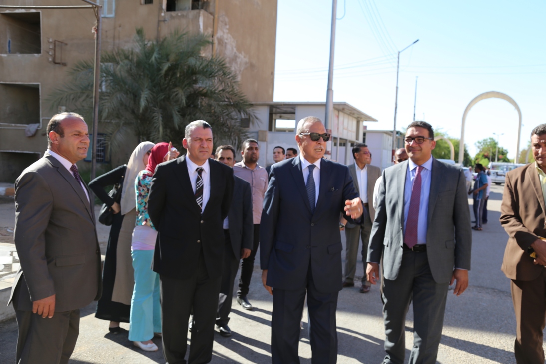 صورة لإحدى الجولات في مناطق الصعيد صورة لإحدى الجولات في مناطق الصعيد